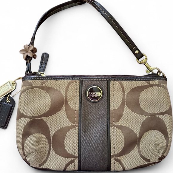 Vintage Coach Signature Brown Bag - Picture 1 of 9